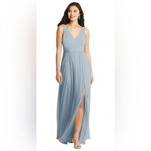 Dessy for Bella Bridesmaids BB131 color Mist